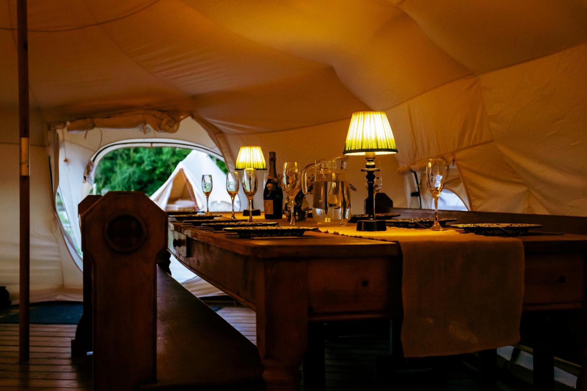 Вилла Luxury Glamping Retreat In Баттл Экстерьер фото
