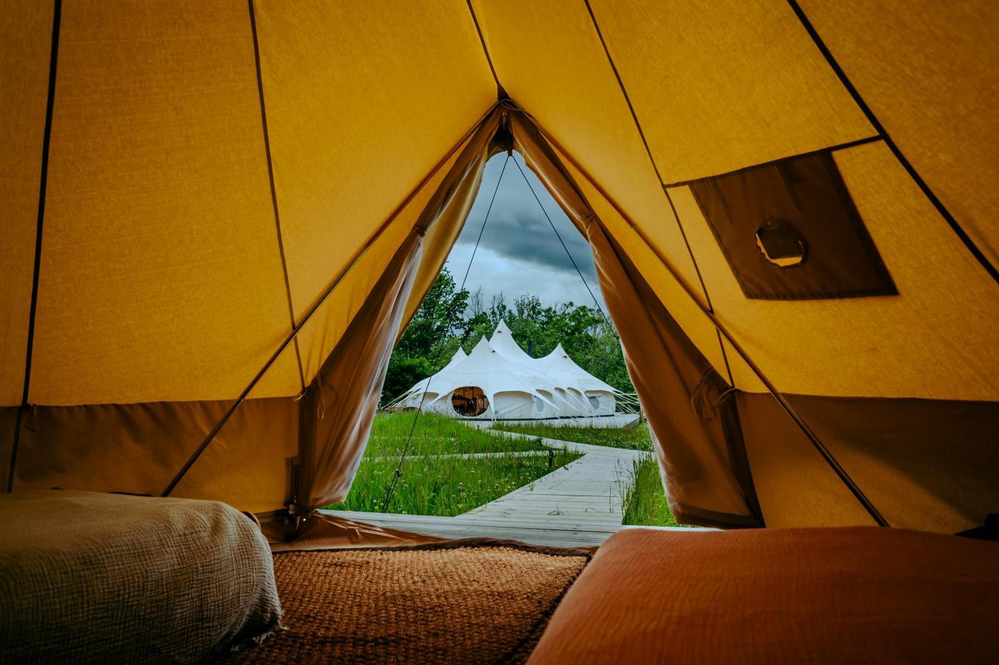 Вилла Luxury Glamping Retreat In Баттл Экстерьер фото