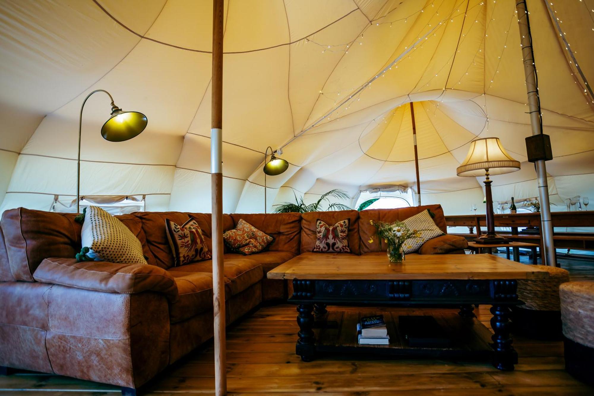 Вилла Luxury Glamping Retreat In Баттл Экстерьер фото