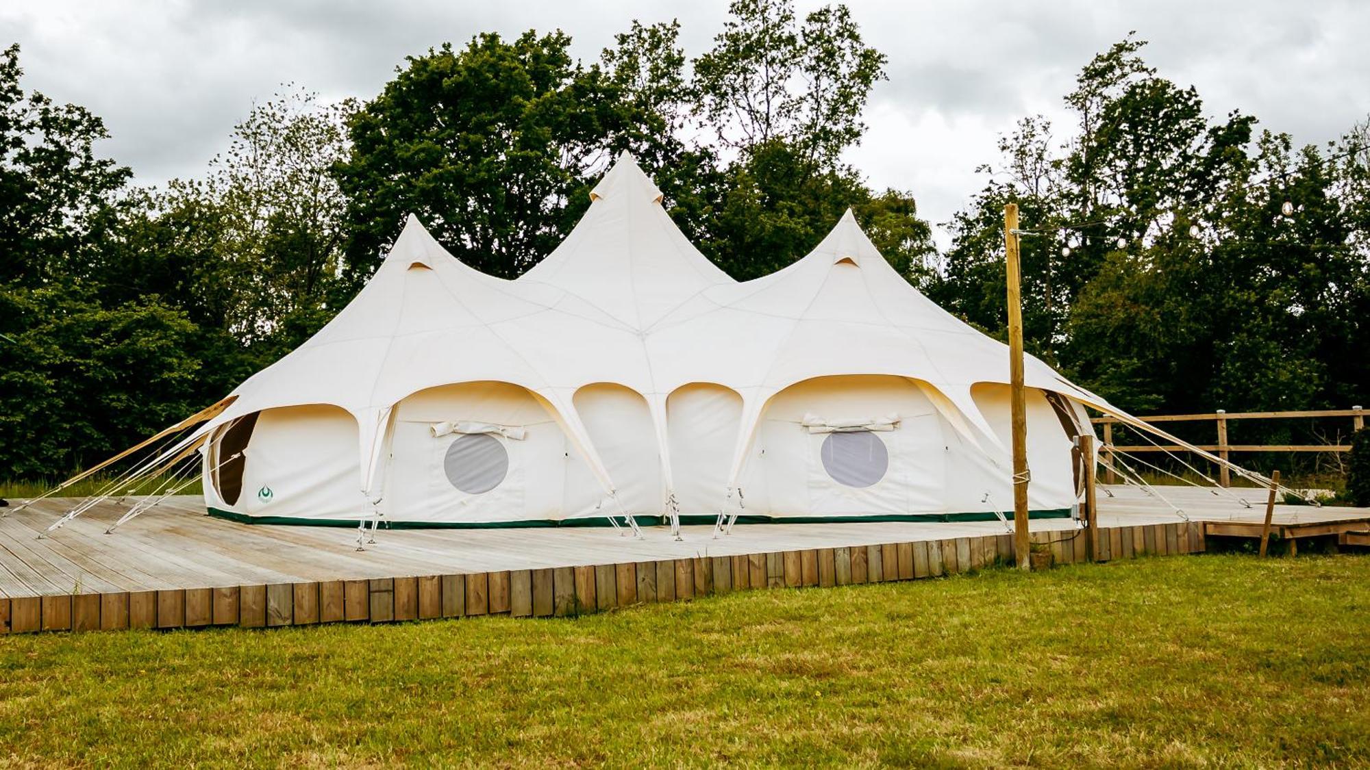 Вилла Luxury Glamping Retreat In Баттл Экстерьер фото