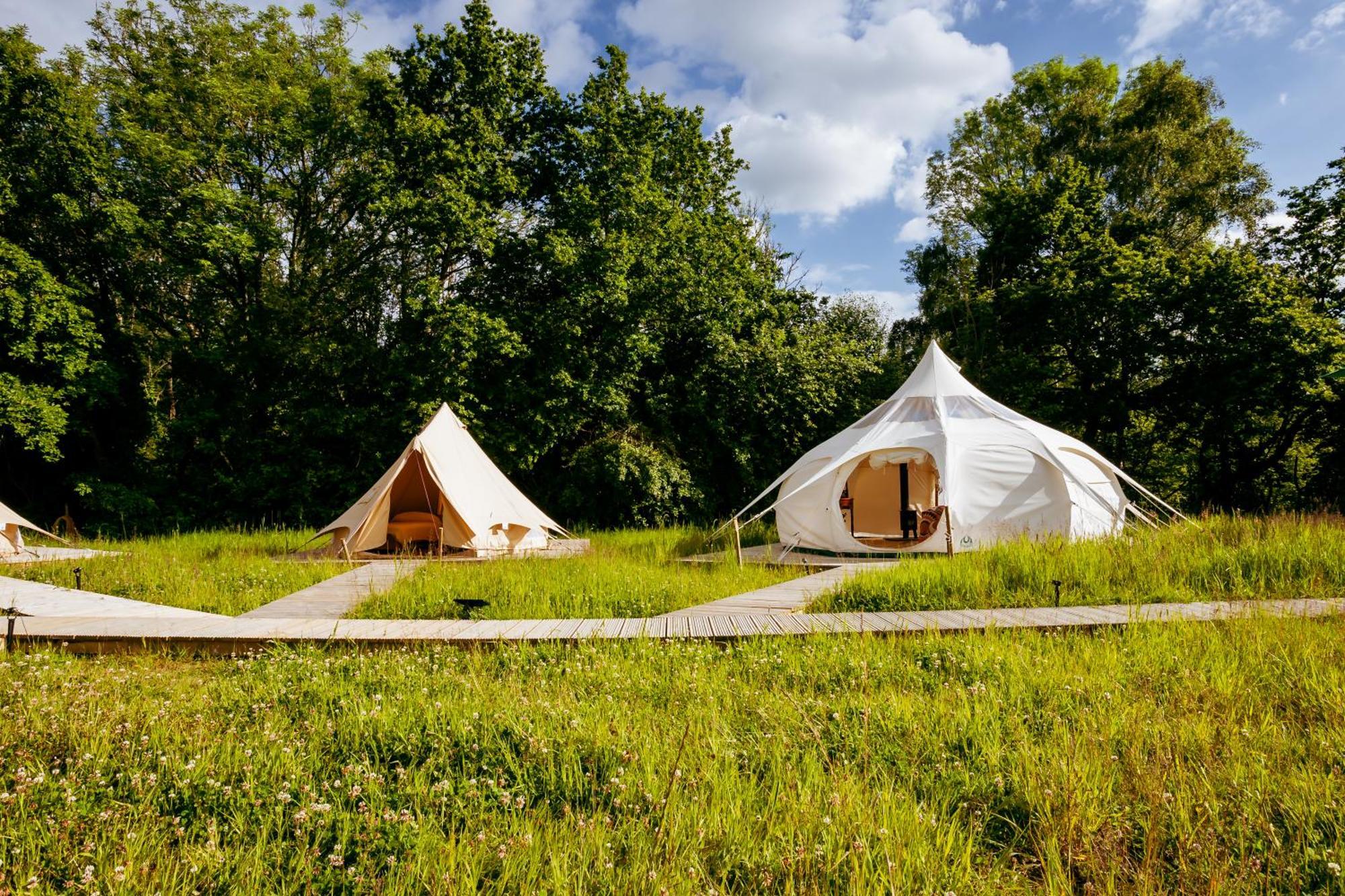Вилла Luxury Glamping Retreat In Баттл Экстерьер фото